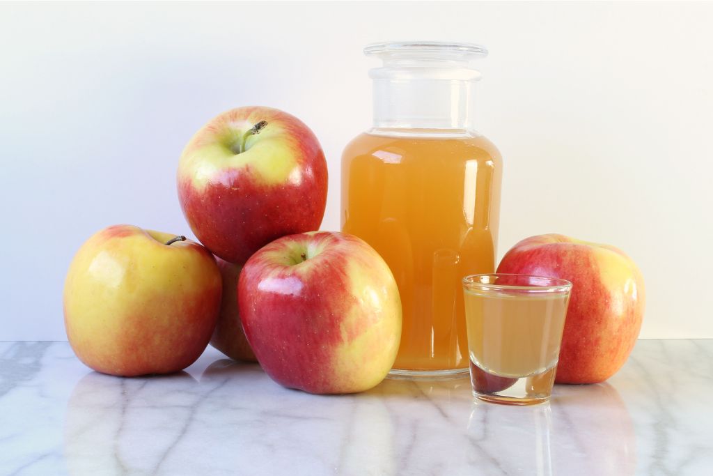 Drinking apple cider vinegar during pregnancy can help with a multitude of unwanted symptoms including heart burn, leg cramps, and more!